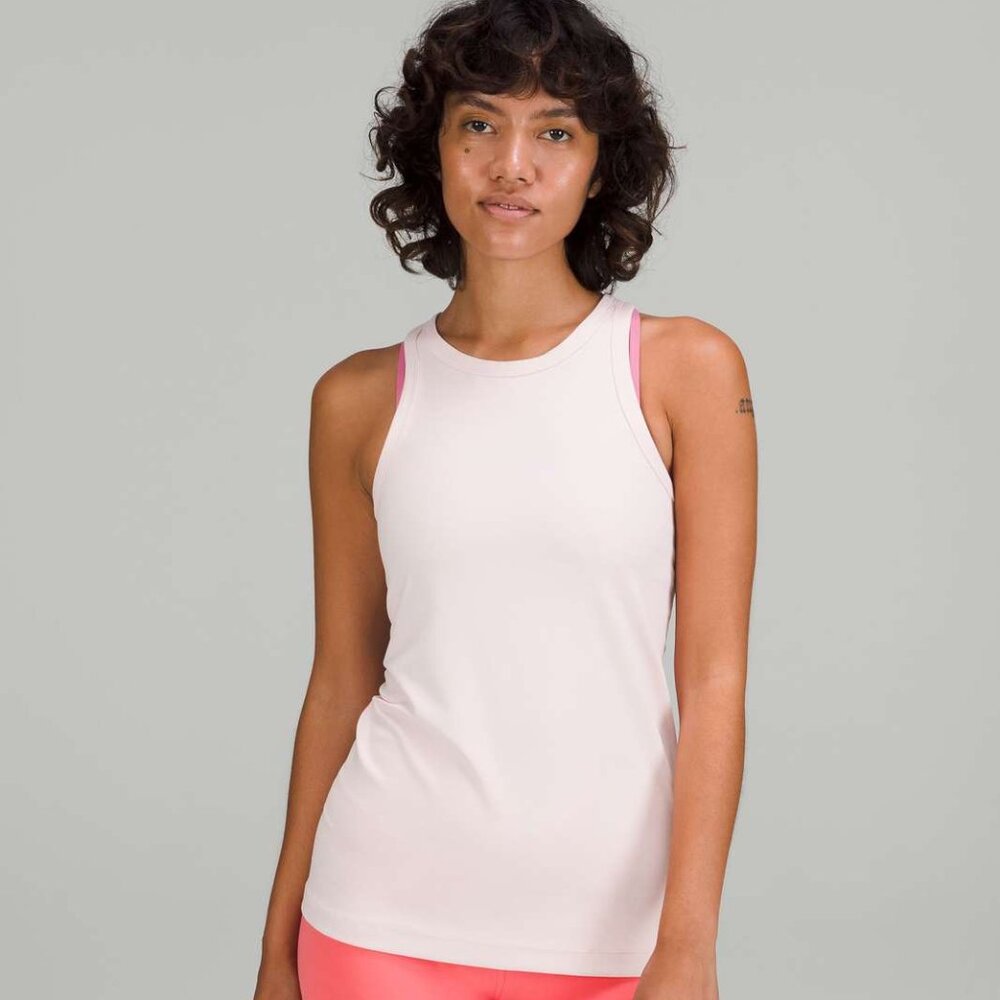 Lululemon Align Hip-Length Racerback Tank TopStrawberry Milkshake NWT W1DJPS